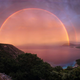 Illustration for article titled Spectacular image of a double rainbow looks like a magic portal